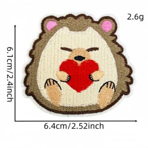 Cartoon animal fabric patch #7