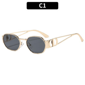 C1-Gold-framed grey sheet