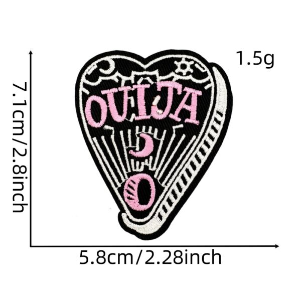 Wholesale Dark Skull Series Iron On Embroidery Patch Decorative Fashion Accessory for Bags Boutique Resale