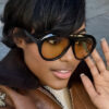Wholesale Retro Oversized Pilot Sunglasses UV400 Sun Protection Trendy Fashion Accessory for Daily Wear and Gift