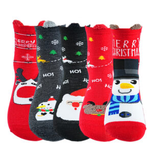 Wholesale Trendy 3D Ear Novelty Socks for Holiday Party Fun Accessory