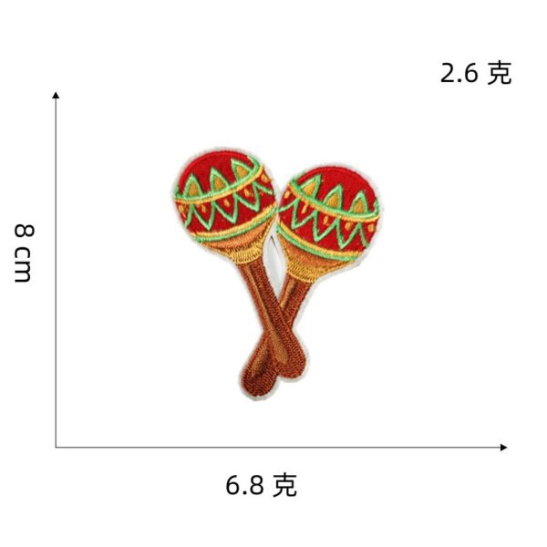 oly-3b1cfd5405f29b3ff0155dc72c0f7585 Wholesale Embroidered Mexican Cactus Patch Decorative Fashion Accessory for Women