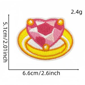 Pink series cloth sticker 40#