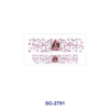 Wholesale 8pcs Zodiac Pink Cartoon Girl Print 3oz Cup Stickers Wrap