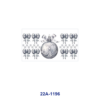 oly-3b500df7257f719da758e90d2b5c2aa6 Wholesale 5pcs Cool Silver Light Blue Minimalist Christmas Bauble Bow Snowflake Star Snowman Santa Leaf Grid Mixed Decor Prints 16oz Cup UV DTF Wraps