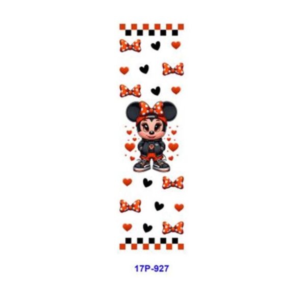 oly-3b6399ad4d70e63aae10aea3b8e30bff Wholesale 2/8/16pcs UV DTF Stickers Polka Dot Bow Round Ear Cute Mascot Patterns Pen and Bookmark Stickers OLY Exclusive