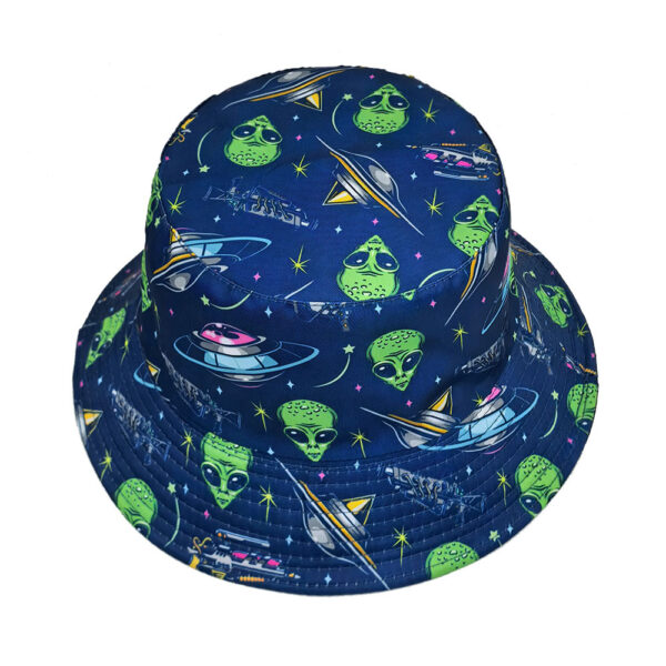 Wholesale Pattern Bucket Hat Trendy Sun Protection Hat Chic Fashion Accessory for Boutique Resale