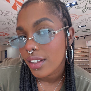 oly-3bbe5727c193afb18abb2fe511556a19 Wholesale Retro Oval Rimless Sunglasses Metal Frame UV400 Chic Fashion Accessory