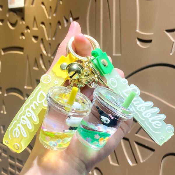 oly-3bc08bf44aeafc0fd266d4d9a9651f3e Wholesale Oil In Liquid Sand Bottle Acrylic Keychain, Cute Car Key Accessory, Gift for Housewarming OLY Exclusive