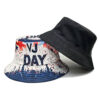 Wholesale Reversible Graffiti Bucket Hat Trendy All Season Sun Hat for Everyday Use