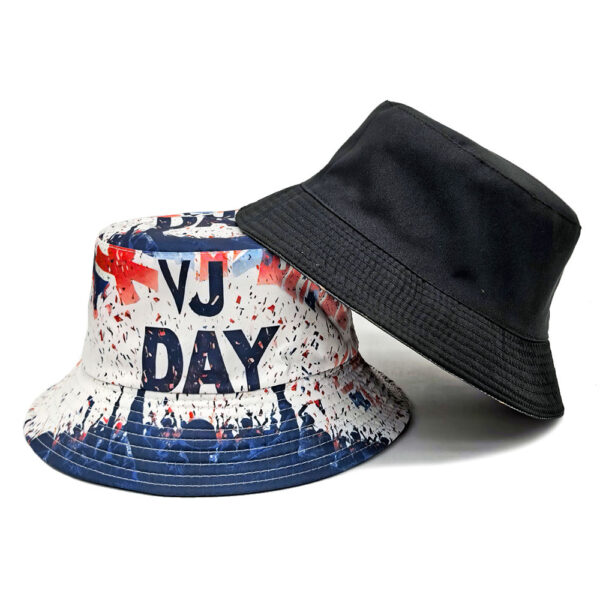 Wholesale Reversible Graffiti Bucket Hat Trendy All Season Sun Hat for Everyday Use