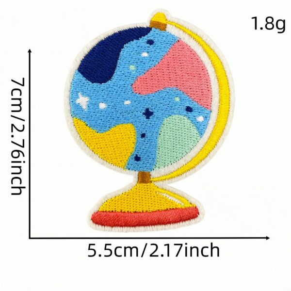 oly-3bda627dbac436befd9541bb8421f59b Wholesale Cartoon School Iron-On Embroidered Patches - Polyester Decorative Stickers for Resale