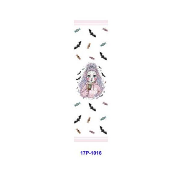 oly-3be40a58eabbe995ff3db9b4220dc92d Wholesale 2/8/16pcs UV DTF Stickers Spooky Masked Lady Pumpkin Cobweb Patterns Pen and Bookmark Stickers