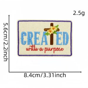 Colorful english cloth stickers 8 #