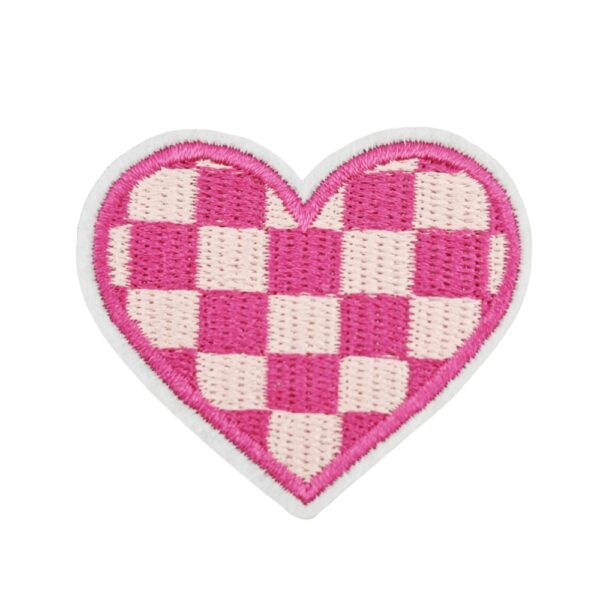 oly-3bebaf0573e402503770693d4066a429 Wholesale Love Pattern Embroidered Patch Polyester Thread Decorative Accent for Clothing Bags