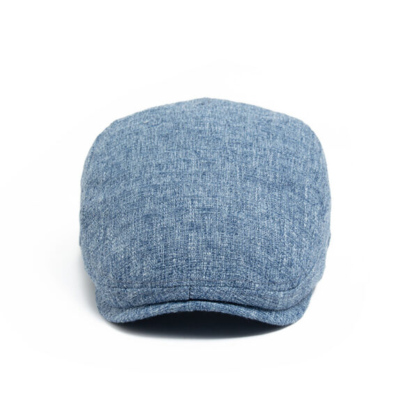 Wholesale Men's Summer Beret Cap Adjustable Cotton Linen Sun Protection Everyday Fashion Accessory