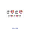 oly-3bf86a8dd1458b1ca11d458518f5dab2 Wholesale 8pcs Mixed Sunflower Strawberry Fruit Cute Cartoon Character Letter Heart Print 3oz Cup Stickers Wrap OLY Exclusive