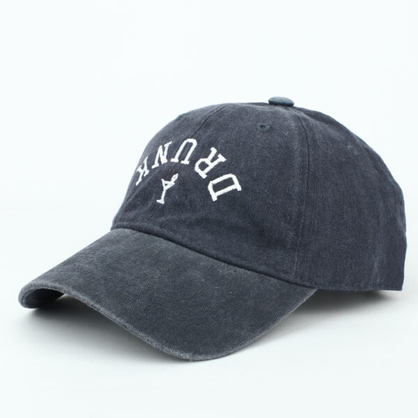 oly-3c0a39c5e39ae6409caffae8469bb5cc Wholesale Breathable Soft Top Washed Baseball Cap with Embroidered Letter Stylish Casual Hat for Everyday Wear