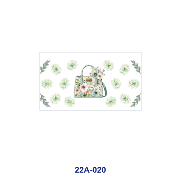 oly-3c0aad1a7c0e99d4e3e636bd0787c6c1 Wholesale 5pcs Retro Leather Purse Multicolor Floral Leaf Pastel Watercolor Prints 16oz Cup UV DTF Wraps OLY Exclusive