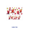 oly-3c0bb0214d82a4ed0e90ebeee08a3126 Wholesale 2/4/8pcs Watercolor Dessert Print Mini Cup Keychain Sticker
