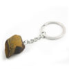 Wholesale Irregular Natural Stone Keychain Pendant Red Agate Crystal Bag Charm Car Key Accessory Gift