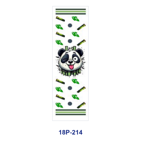 oly-3c10179481e549d84af596b96c021d25 Wholesale 2/8/16pcs UV DTF Stickers Green Bamboo Floral Splash Ink Skateboard Cool Bear Winking Panda Illustrations Pen and Bookmark Stickers