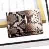 Wholesale PU Snake Print Trifold Wallet Retro Style Women's Fashion Accessory