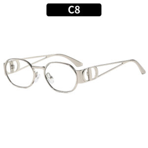 C8-Silver Frame White Film