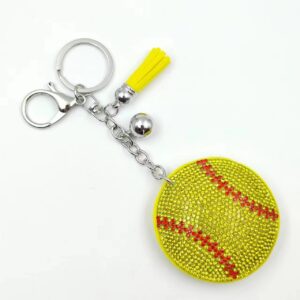 Yellow baseball