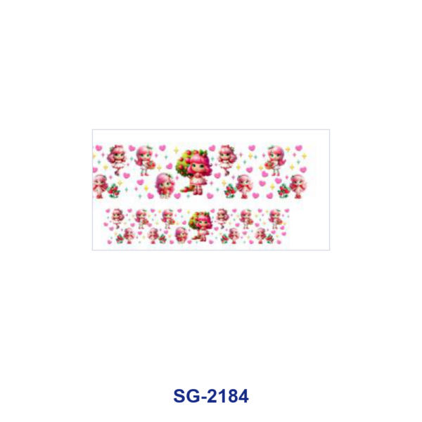oly-3c3c5a8cfdbd0306dc21d0bce2fd7b47 Wholesale 8pcs Mixed Cute Strawberry Girl Cartoon Print 3oz Cup Stickers Wrap