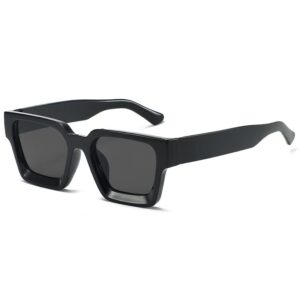 Bright black and gray film