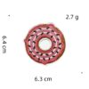 oly-3c71b6a67f6a4fc091b517abd08b3d49 Wholesale Polyester Donut Cloth Stickers Decorative Patches for Bags Clothes Everyday Use