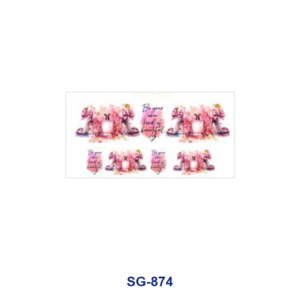 SG-874 / 8pcs / 16*7cm