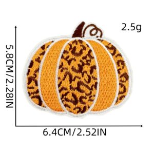 Pumpkin cloth stickers 6#