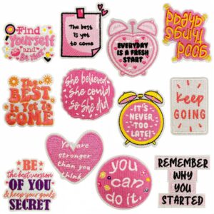 oly-3c95d495214ca7bcbfea58ff757923cc Wholesale Cartoon Inspirational Embroidered Patch Fashion Accessory Bag Charm