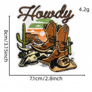 Cowboy girl cloth sticker 15 #