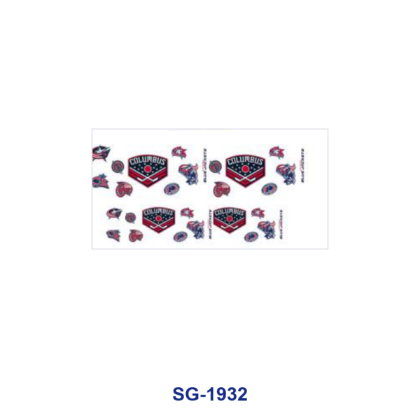 oly-3cd49231684b794785a82b45fd0c891b Wholesale 8pcs Athletic Team Sign Pattern 3oz Cup Stickers Wrap OLY Exclusive