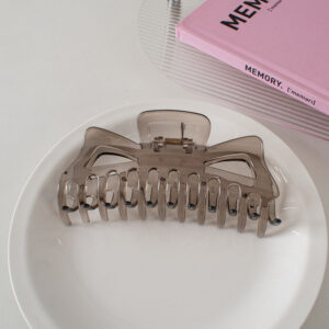 5# transparent gray-14cm
