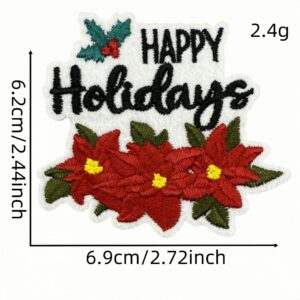 Christmas cloth stickers 1 #