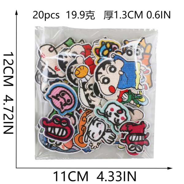 oly-3d17b2328b784706d1a120b1b9ed0f7d Wholesale Cartoon Little White Dog Embroidered Patch, Polyester Decorative Accent for Kids Clothing