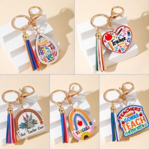 oly-3d3f7f3d60d7c790c84dead26704d4a8 Wholesale Rainbow Wooden Sign Keychain with Tassel Chic Bag Charm Gift for Weddings