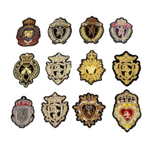 oly-3d5312a48b4c0e6709483ac2ba38ee9a Wholesale Golden Tiger College Style Patch Felt Sequins Towel Decorative Accessory