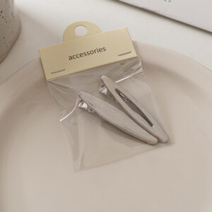 3# thin oval-solid/empty-Silver -6cm