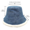 oly-3d86dfb88b5a5223c16ecec036b8e70f Wholesale Fashion Double Sided Rabbit Fur Fisherman Hat for Women Winter Casual Cute Hat Boutique Resale