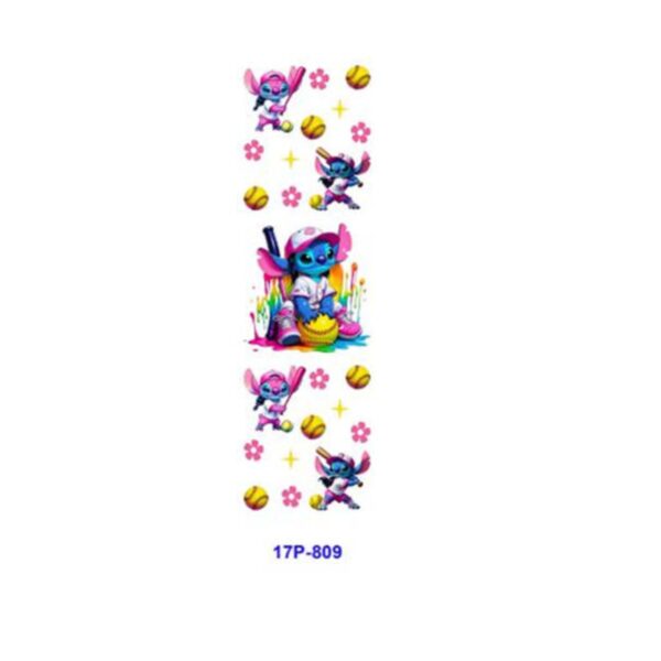 oly-3d8aa29f0b580f7055cf77f829a62e06 Wholesale 2/8/16pcs UV DTF Stickers Floral Summer Cartoon Character Collection Pen and Bookmark Stickers OLY Exclusive