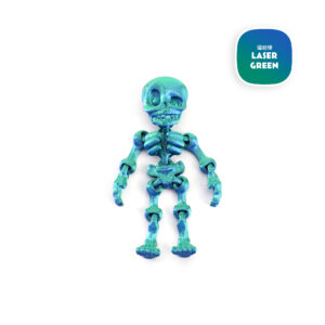 Mini skull skeleton (laser green)