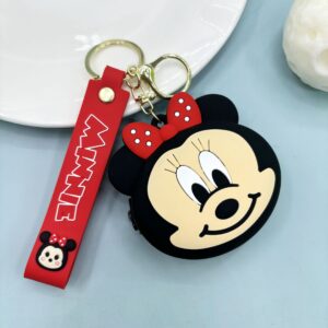 Coin purse-minnie (leather rope style)