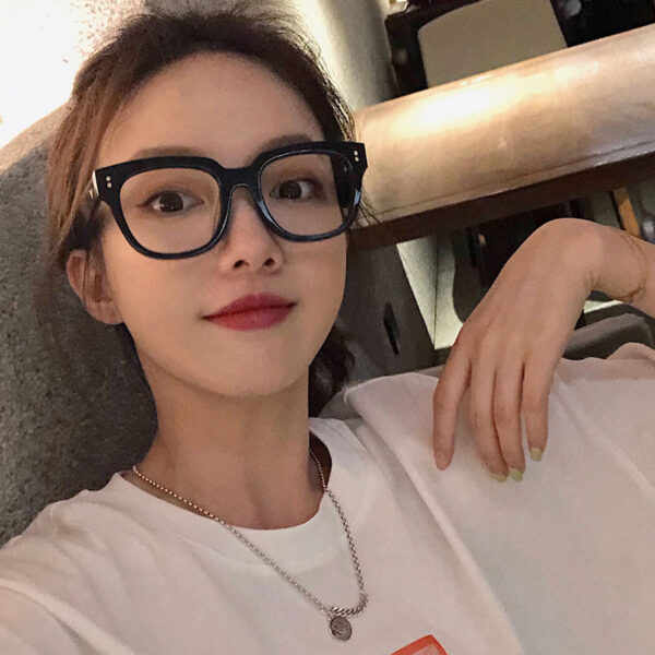 oly-3deb4f7af625849fe23de6d7fcec2172 Wholesale Dragon Phoenix Pattern Retro Black Eyeglasses Frame Optical Fashion Accessory
