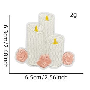 Solid color cloth patch 15#