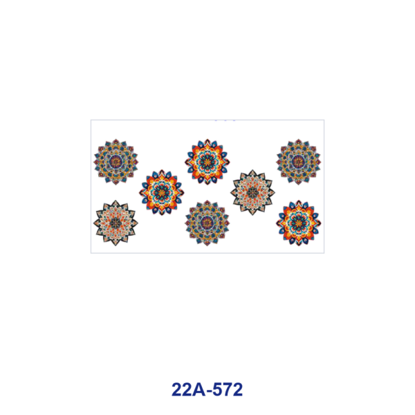 oly-3ded3e994cd07b2d86ba0f012d0504c1 Wholesale 5pcs Vintage Ethnic Mandala Geometric Floral Mixed Decor Prints 16oz Cup UV DTF Wraps